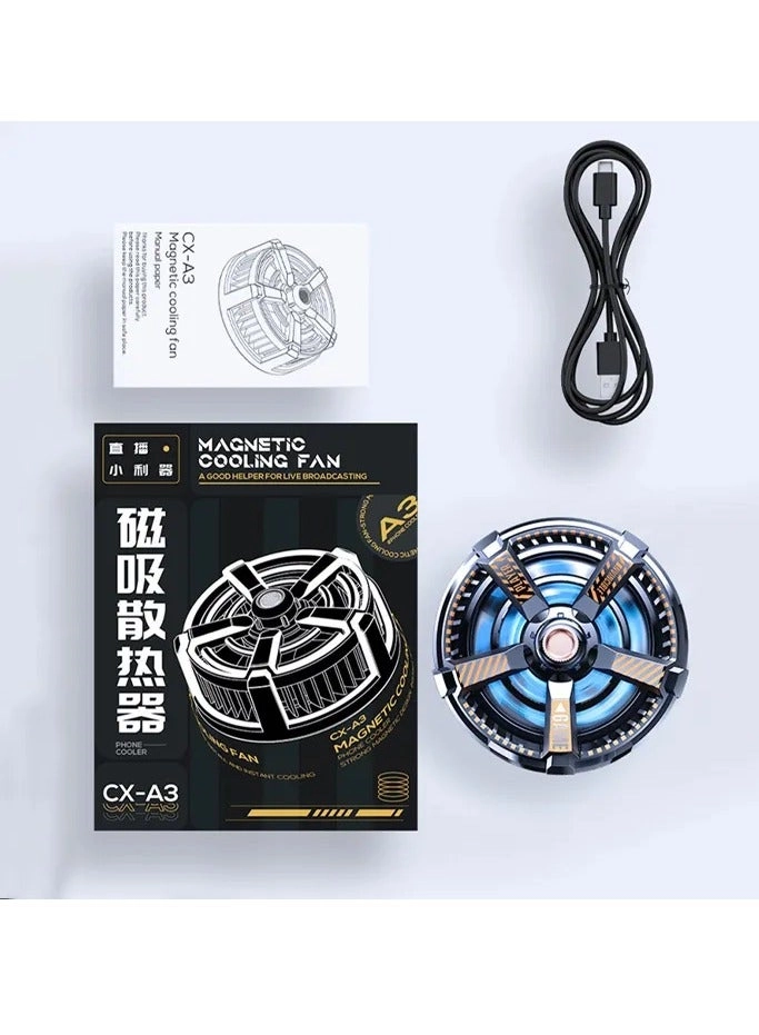 memo CX-A3 - Magnetic Cooling Fan BLACK