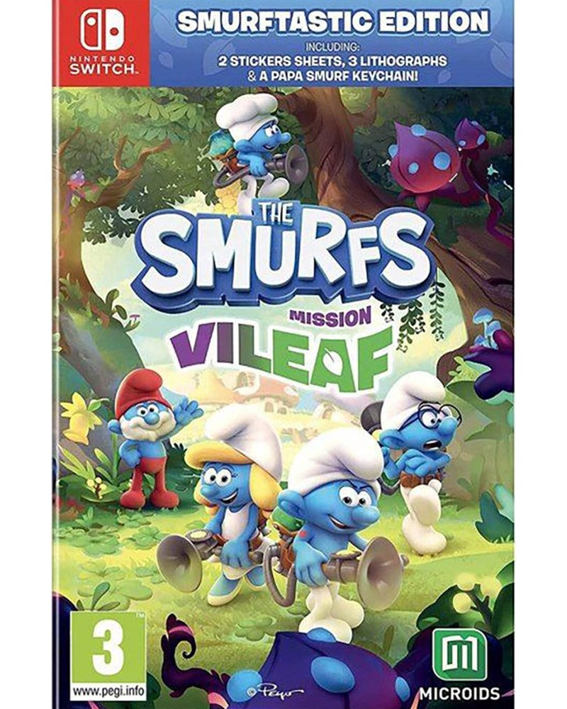 Microids The Smurfs: Mission ViLeaf - Nintendo Switch