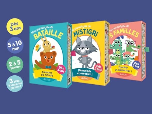 Mes premiers jeux de cartes - French 6 - 8 years