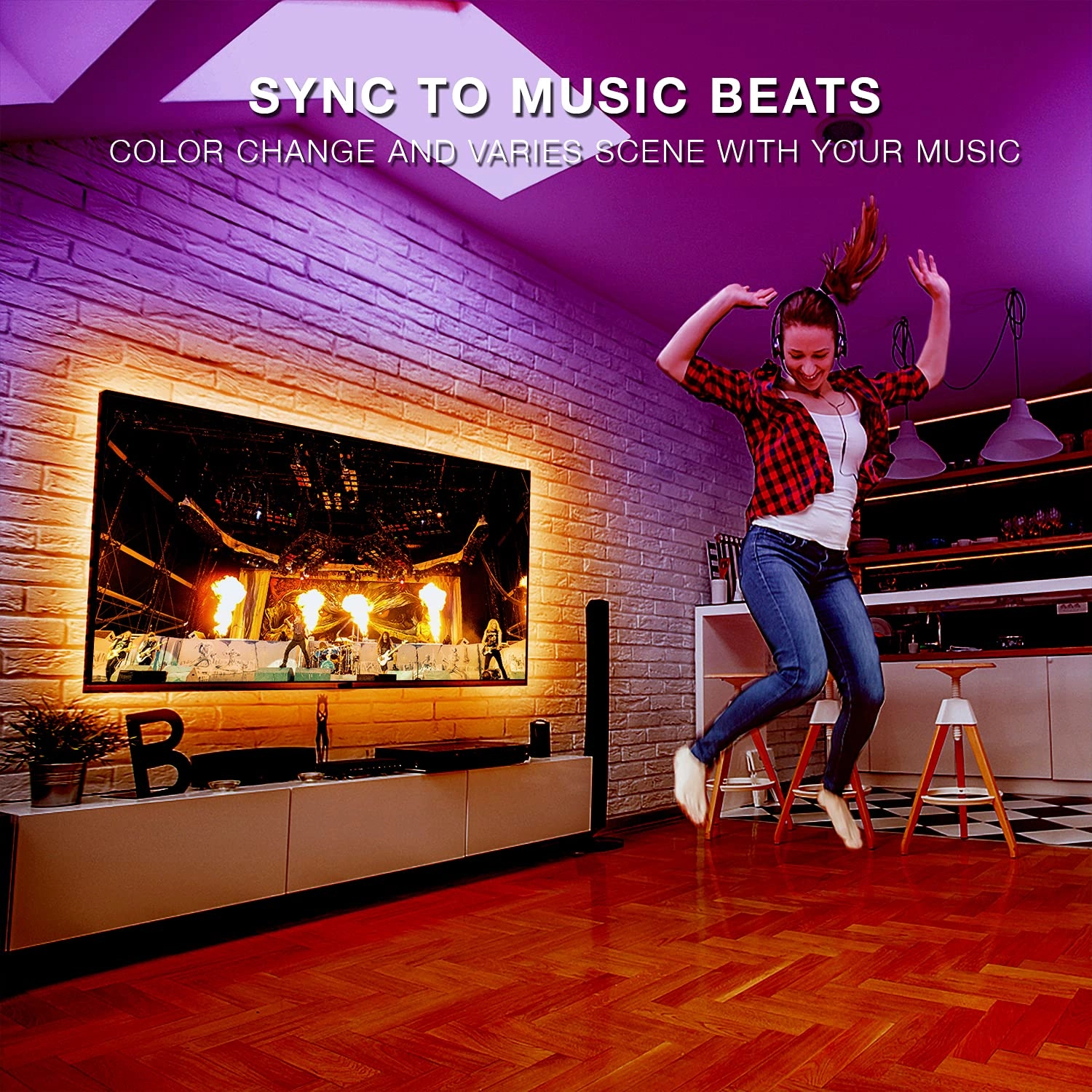 LED Lights for TV - 15ft