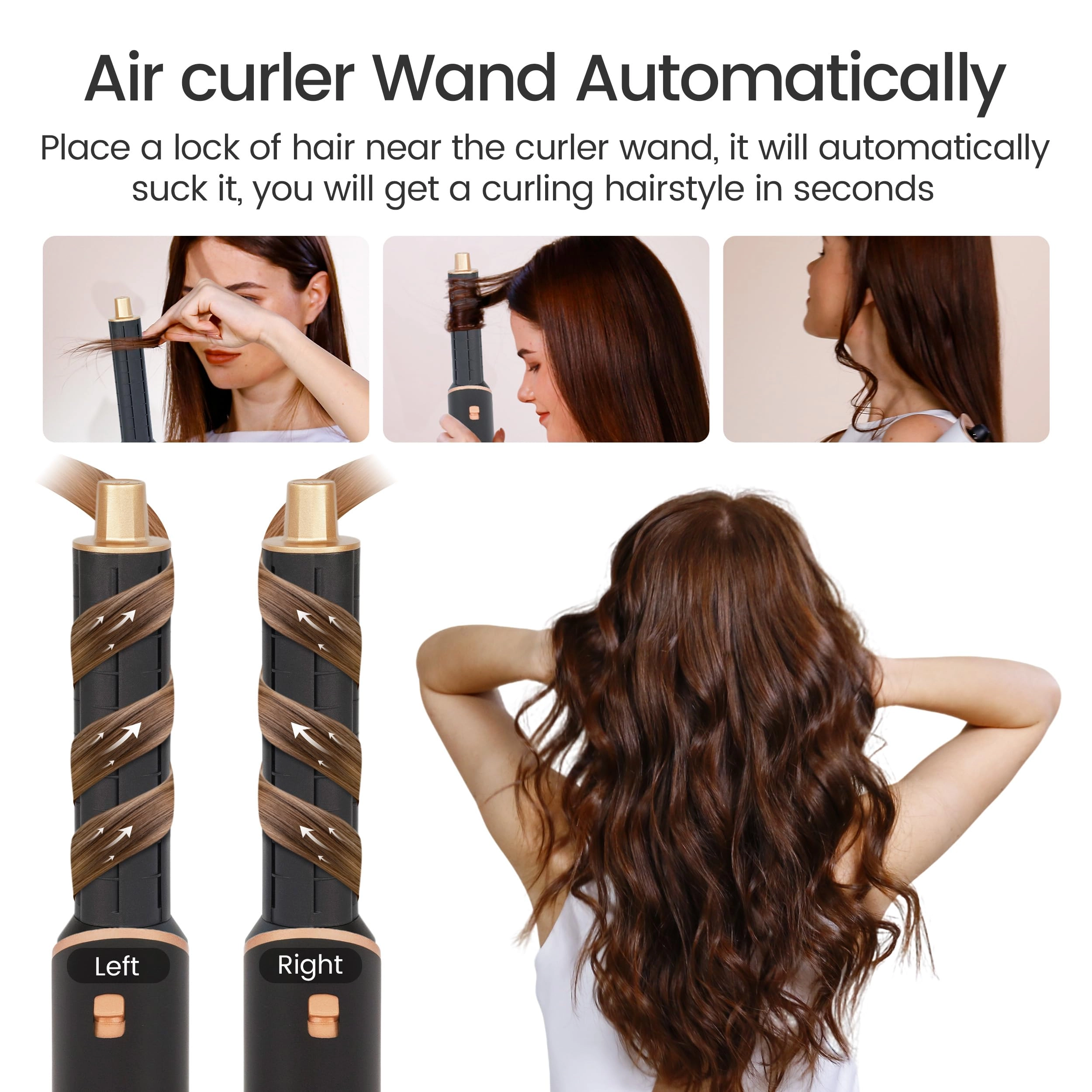 Airbrush - 5 in 1 Black Gold 1000W