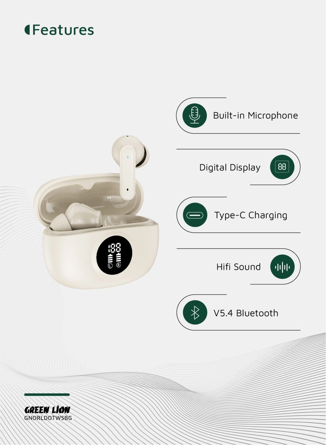 DENVER - Wireless Earbud