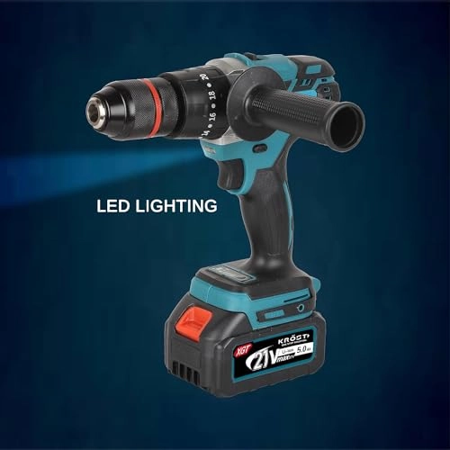 Pro Series Cordless Brushless Hammer Drill Machine - 5.0Ah