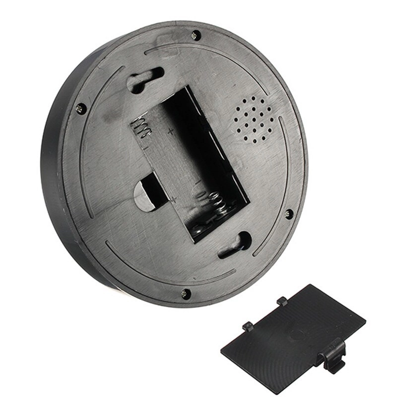Dummy Security Camera - Solar Powered IR Red LED Light Silver