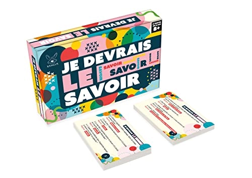 Jeu de Plateau Familial - Quiz Jeu de Cartes (French)