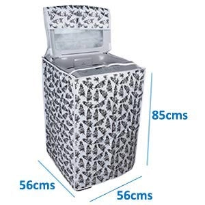 Washing Machine Cover - Suitable for Samsung Front Panel Top Load Washing Machine for Capacity 6 kg, 6.2 Kg, 6.5 Kg, 7 Kg, 7.2 Kg, 7.5 Kg