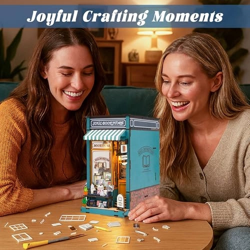 Book Nook Miniature Kit - Soul Bookstore 1:12