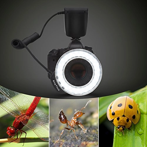 LED Ring Fill Light - 40.5mm 52mm 55mm 58mm 62mm 67mm 72mm 77mm