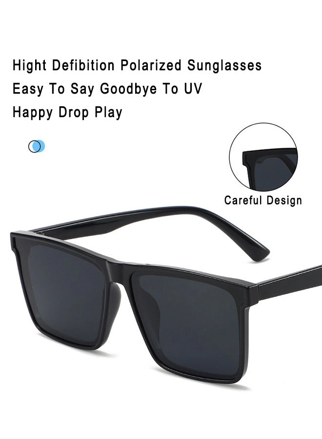Foldable Sunglasses - UV400 Black