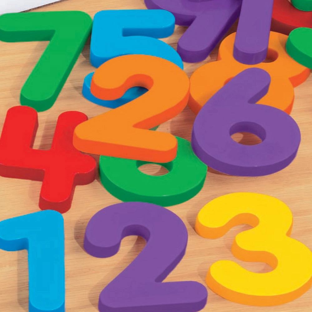 Jumbo Magnetic Numbers & Operations - Suitable for 3 years & above 30 numbers and 6 operation symbols
