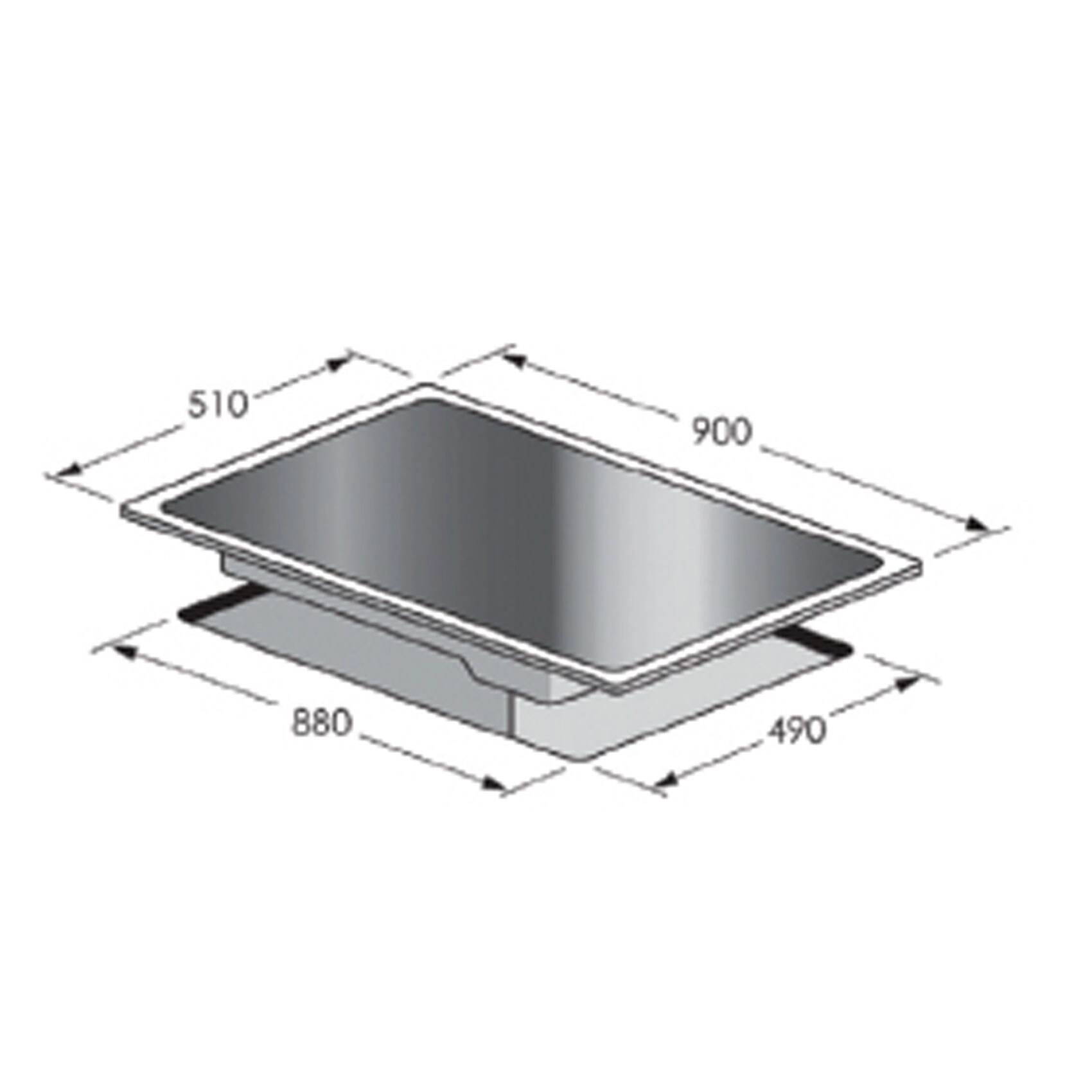 CH95C/1 Ceramic hob