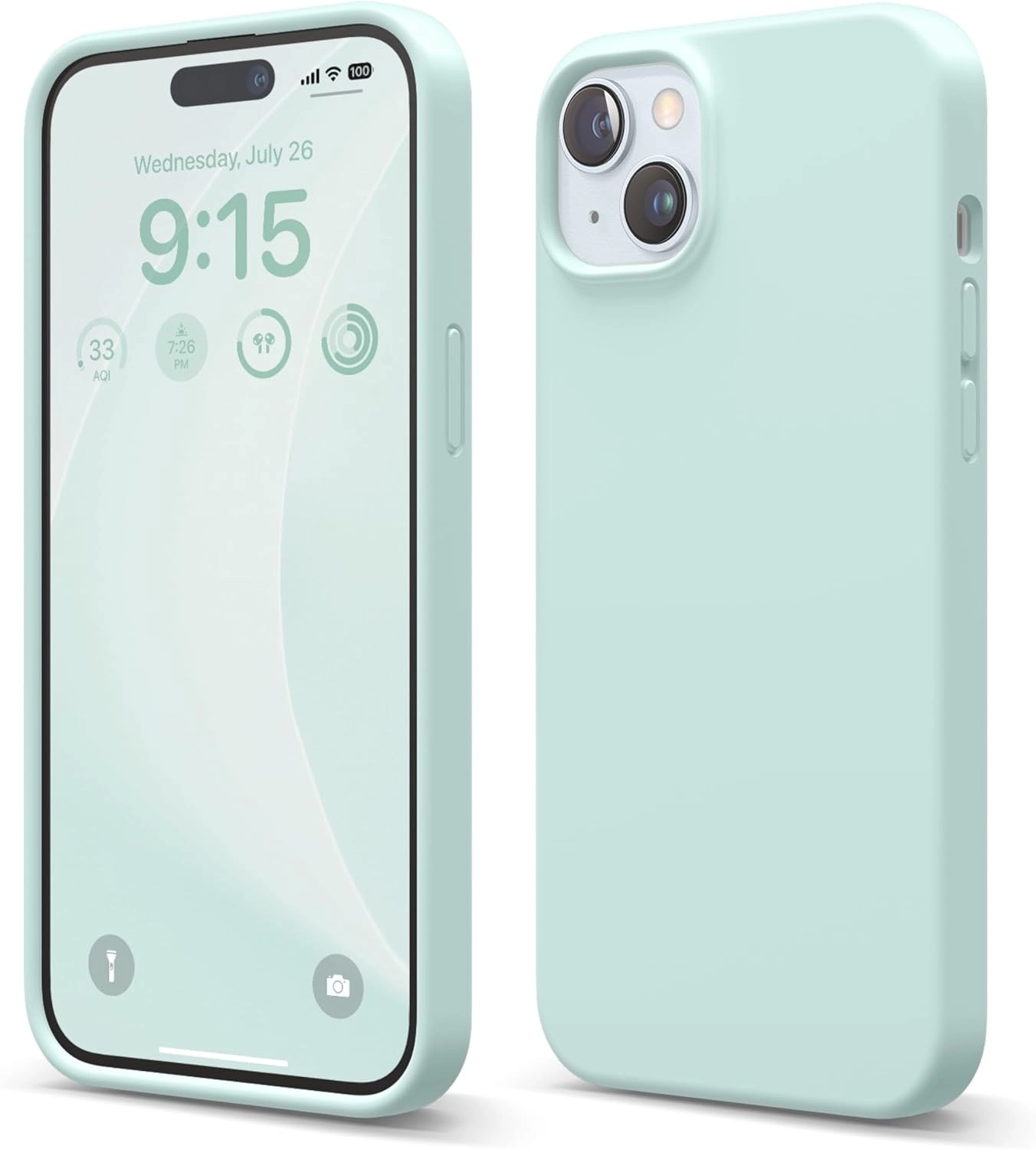 Liquid Silicone case cover for iPhone 15 Plus