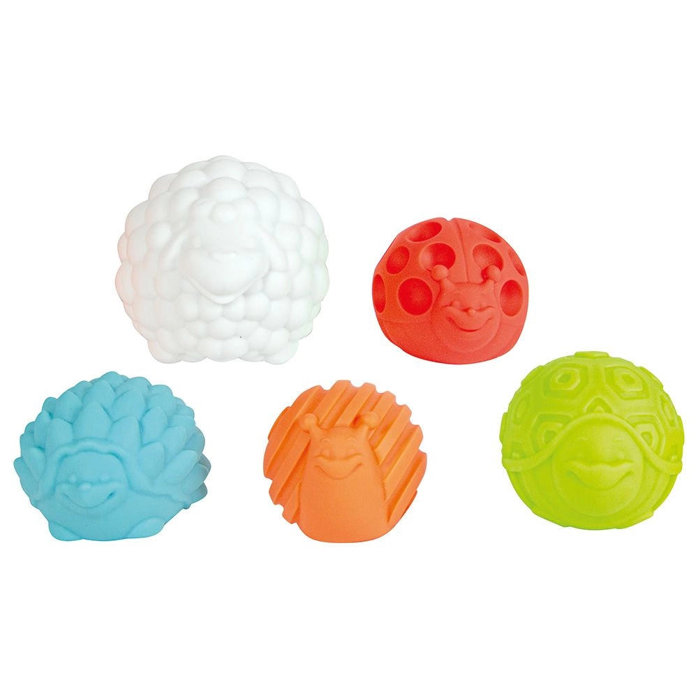 Clementoni Baby Animal Sensory Balls - 3 Months 5 piece(s)