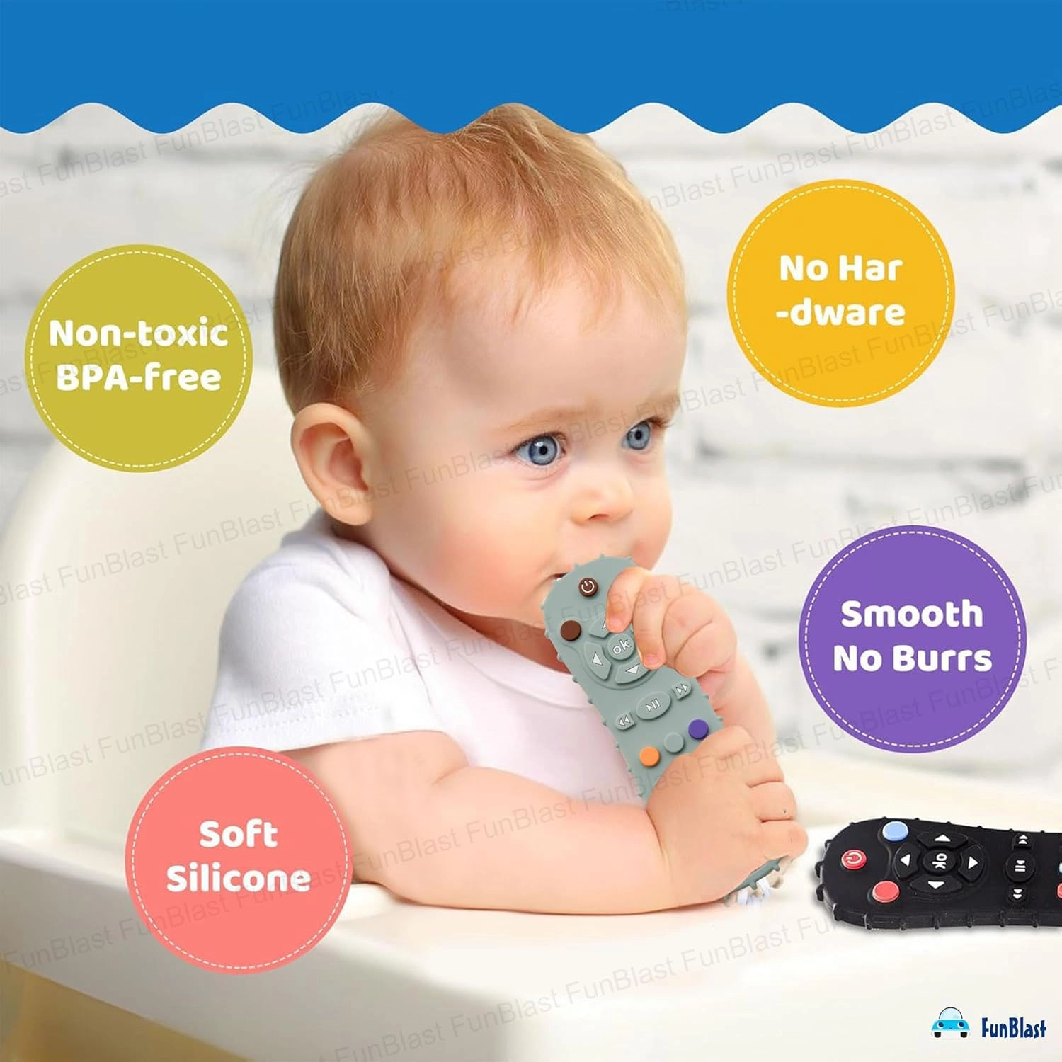 Remote Teether - Silicone