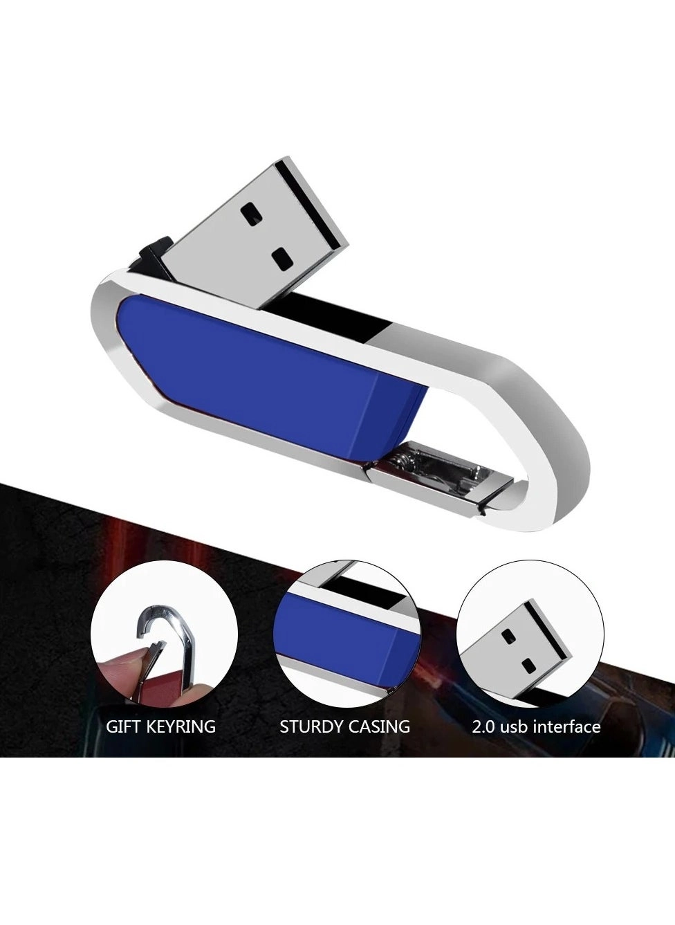 Metal Flash Drive 2GB