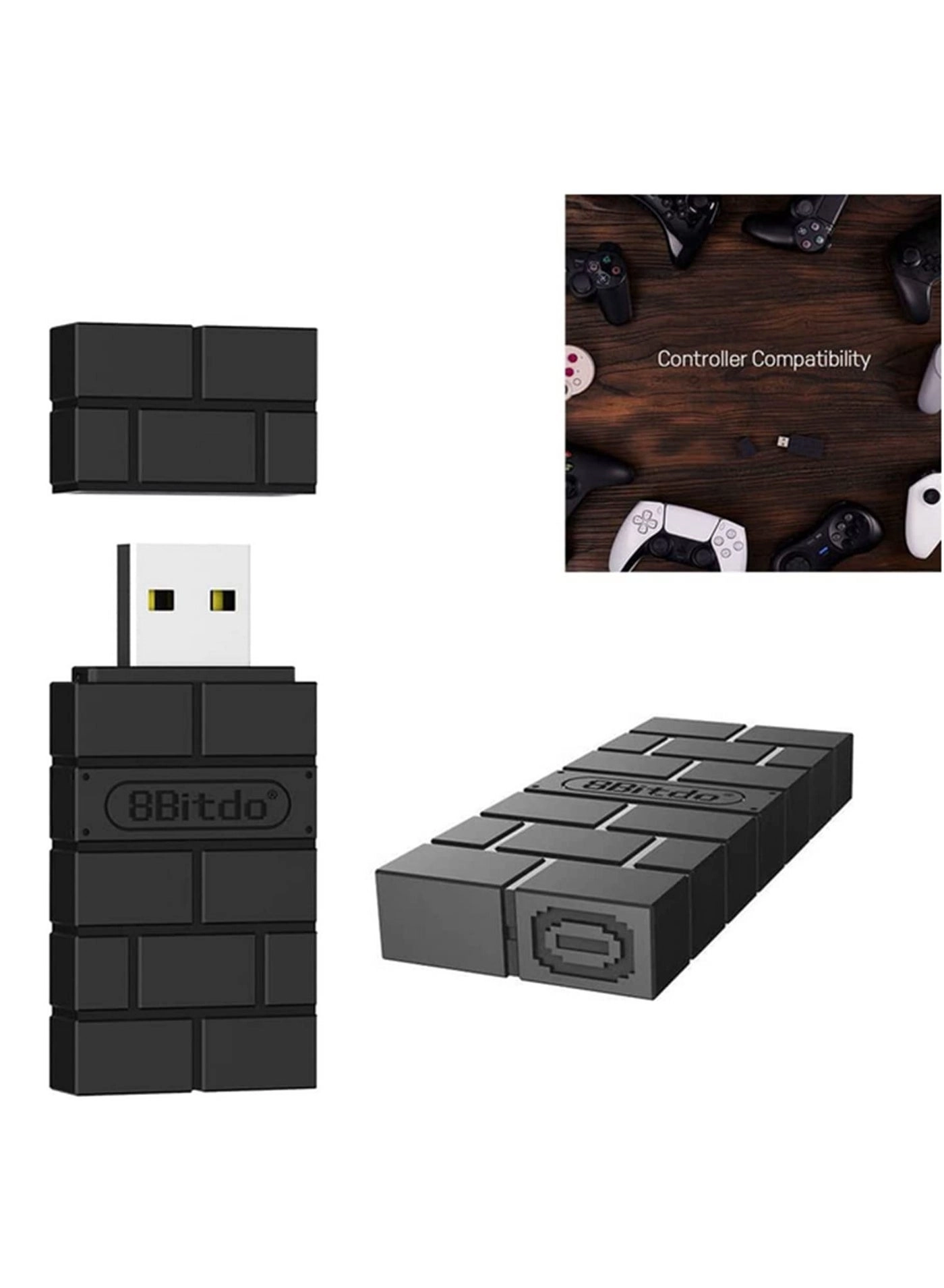 Wireless USB Adapter 2 - Switch PS5 PS4 PC Mac Raspberry Pi