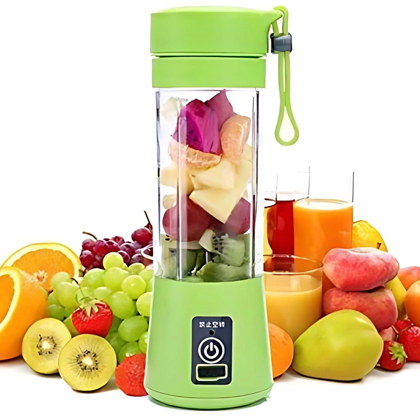 Aktnil USB Juice Maker Blender - 4 Blades Rechargeable