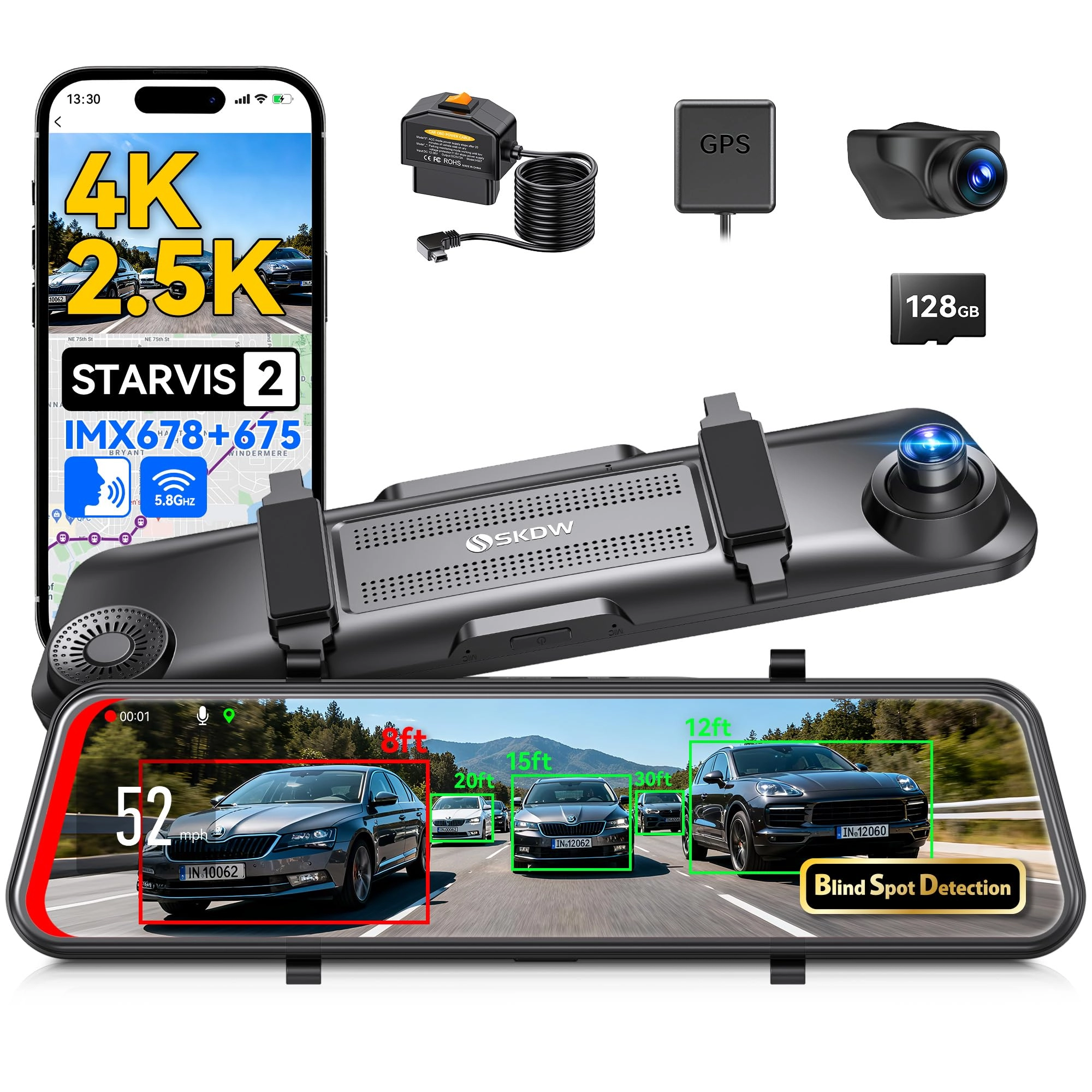 SKDW SQ-12 - 4K 30FPS 2.5K