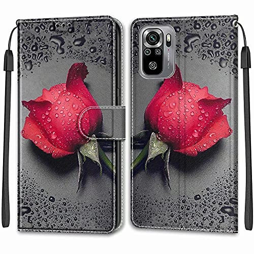 Nadoli Wallet Case Faux Leather Folio for Xiaomi Redmi Note 10 4G