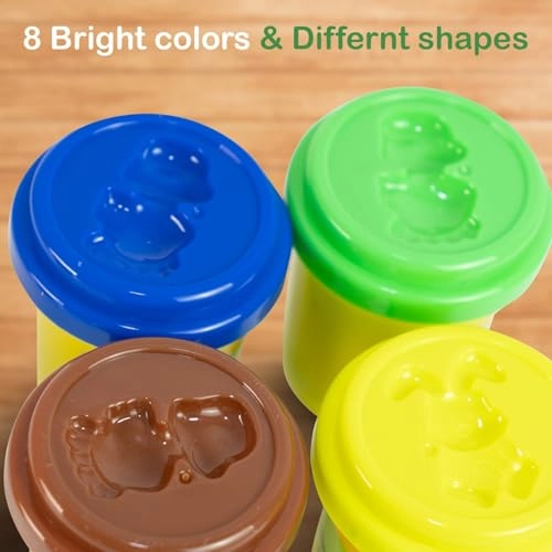 Color Dough - 3+ years 2 pcs 8 colors