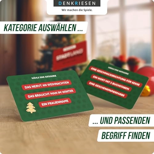 Stadt Land Vollpfosten: Christmas Edition (German)