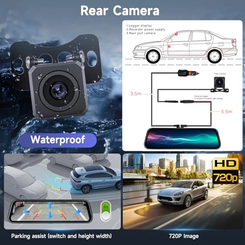 B0DWMG2HBQ 1080P front camera + left car 480 + right car 480 + rear 480