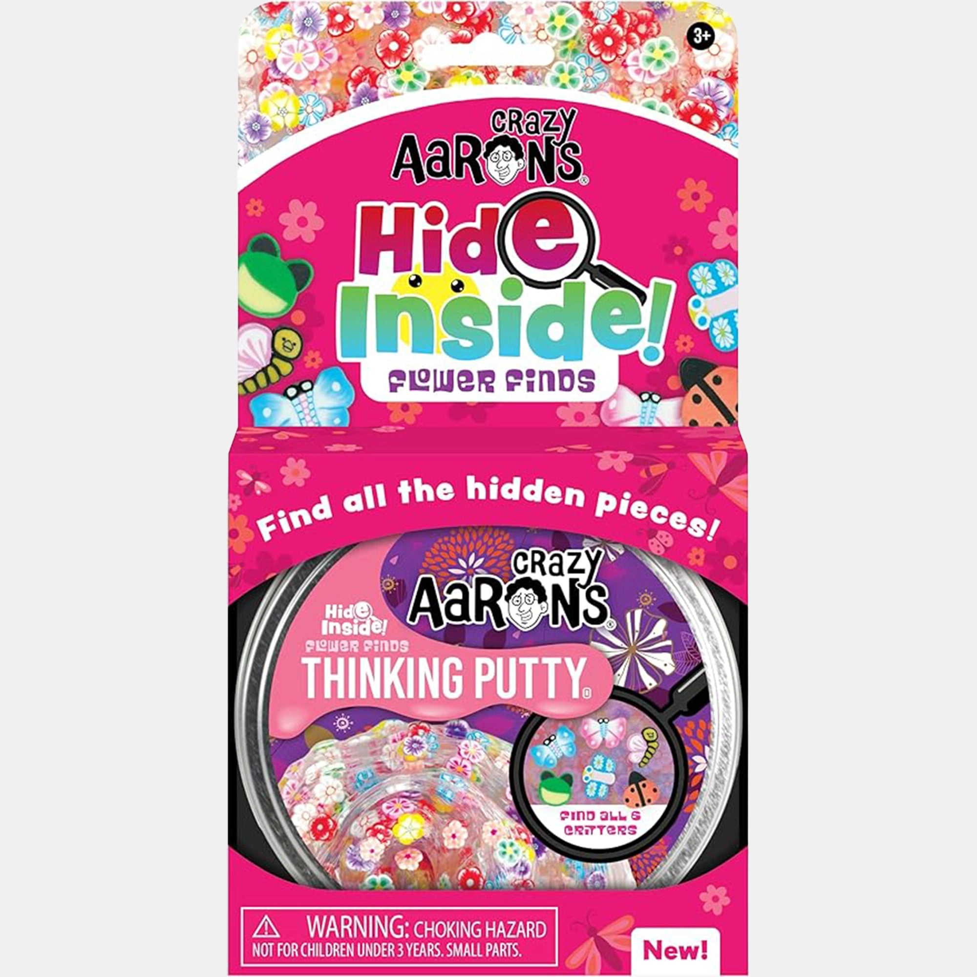 CRAZY AARON'S Hide Inside! Flower Finds Thinking Putty - 3+ years 1 pcs