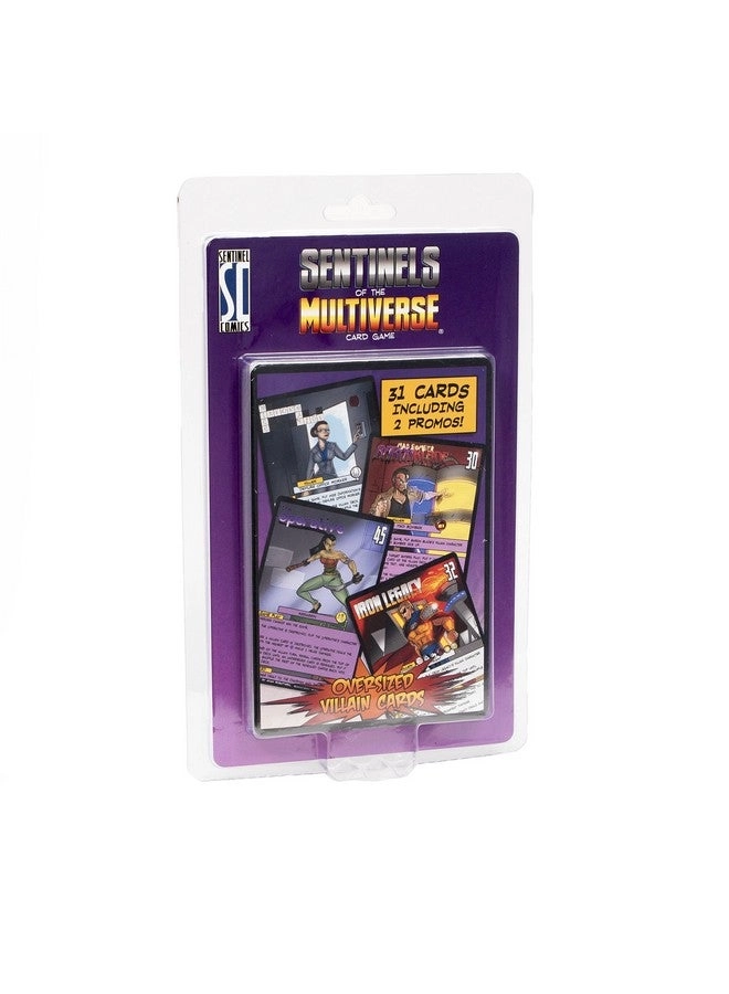 Greater than Games Sentinels of The Multiverse: Oversized Villain Character Cards