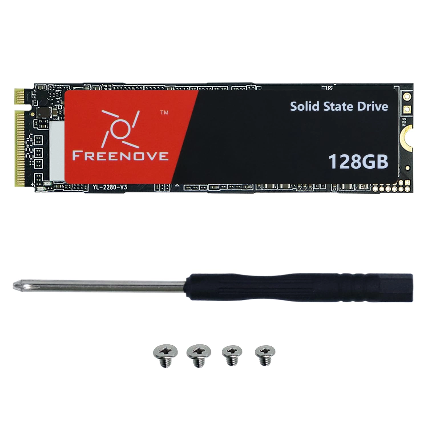 M.2 NVMe Adapter V2 - 128GB 2280