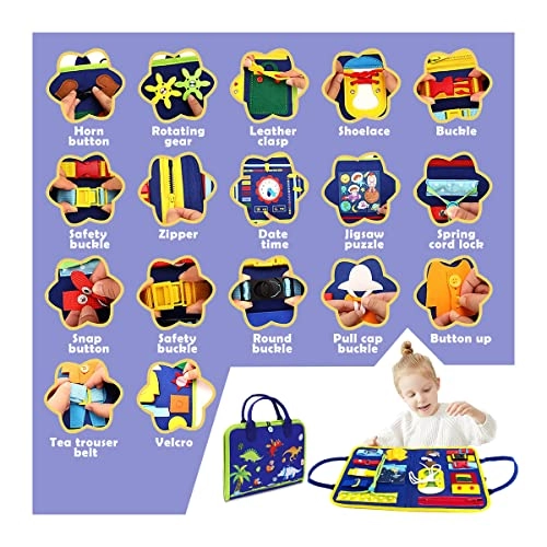 Baby Busy Board - 1-5 Years Old