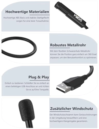 M-USBPCMIC558-35B USB Microphone