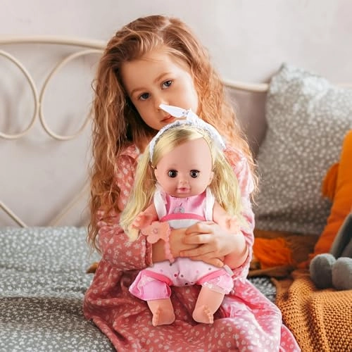 Baby Doll Playset - 14 inch with Accessories