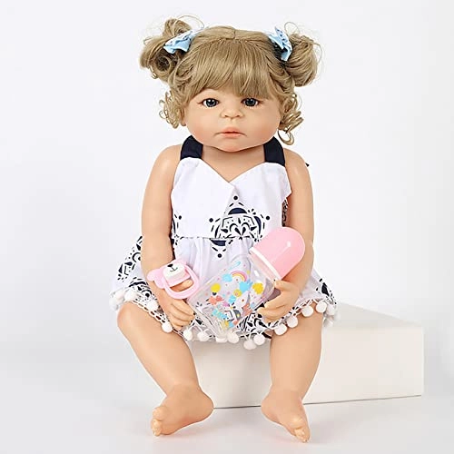 Reborn Baby Doll - 22 Inch Silicone Baby Girl Ages 3+