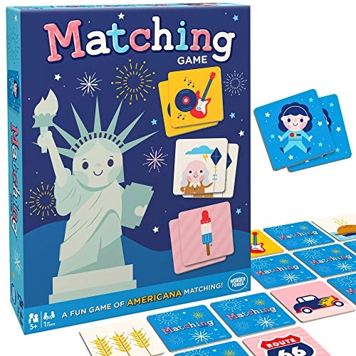 Americana Matching Game - 3 years and up 72 pieces