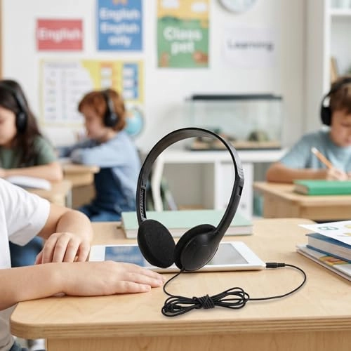 Kids Classroom Headphones Wired Headphone Pack