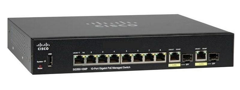 SG350-10MP 10-ports