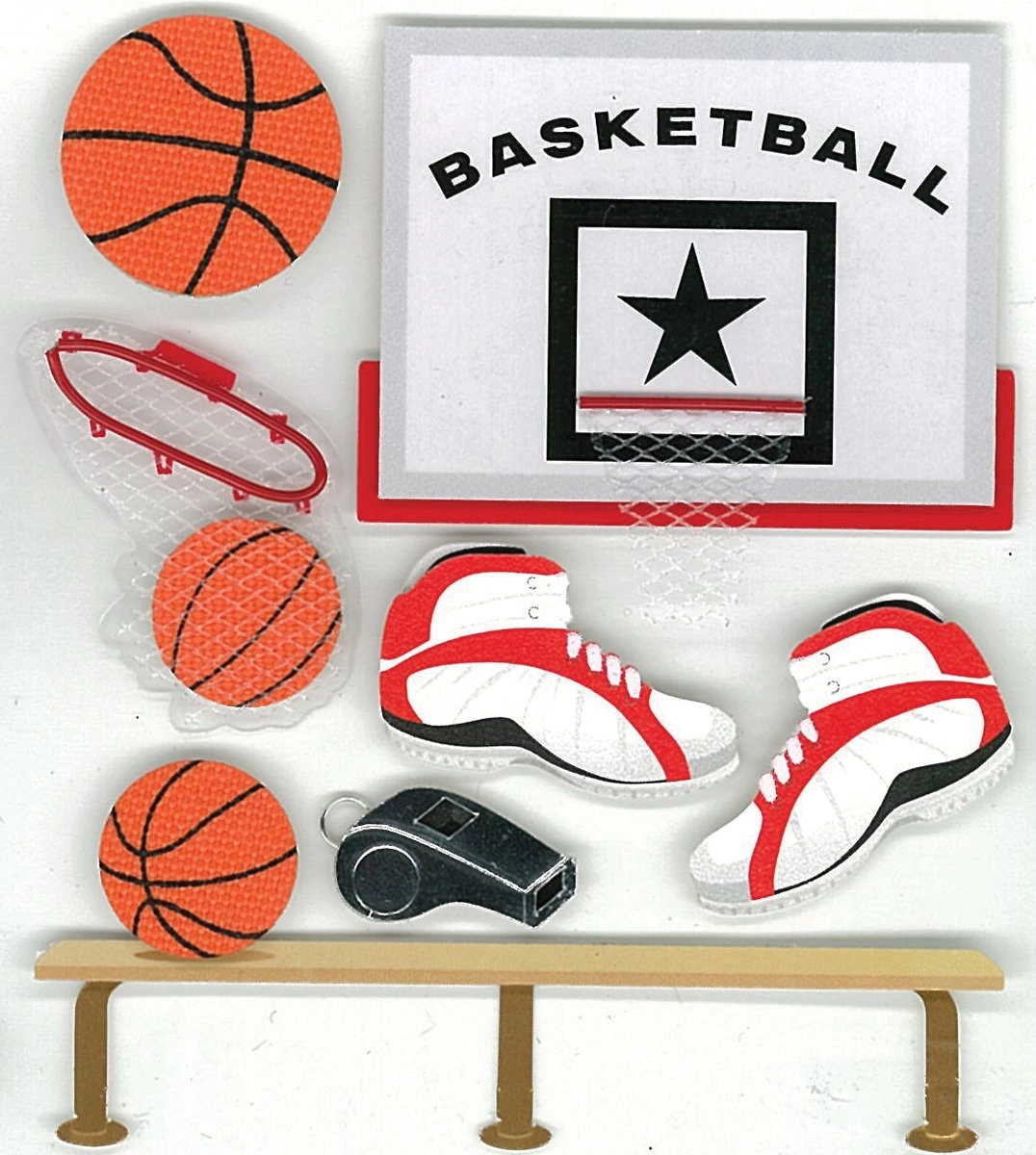 EK Success Basketball Sticker Book 1 pcs