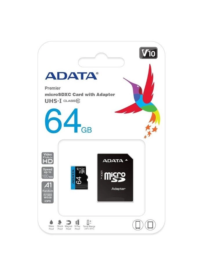 Premier MicroSDXC - 64GB