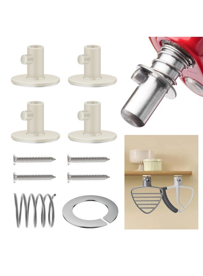 Spring and Washer & Tilt Head Mixers Attachments & Stand Mixer Attachment Holders Kit - 3.5 Quarts to 7 Quarts