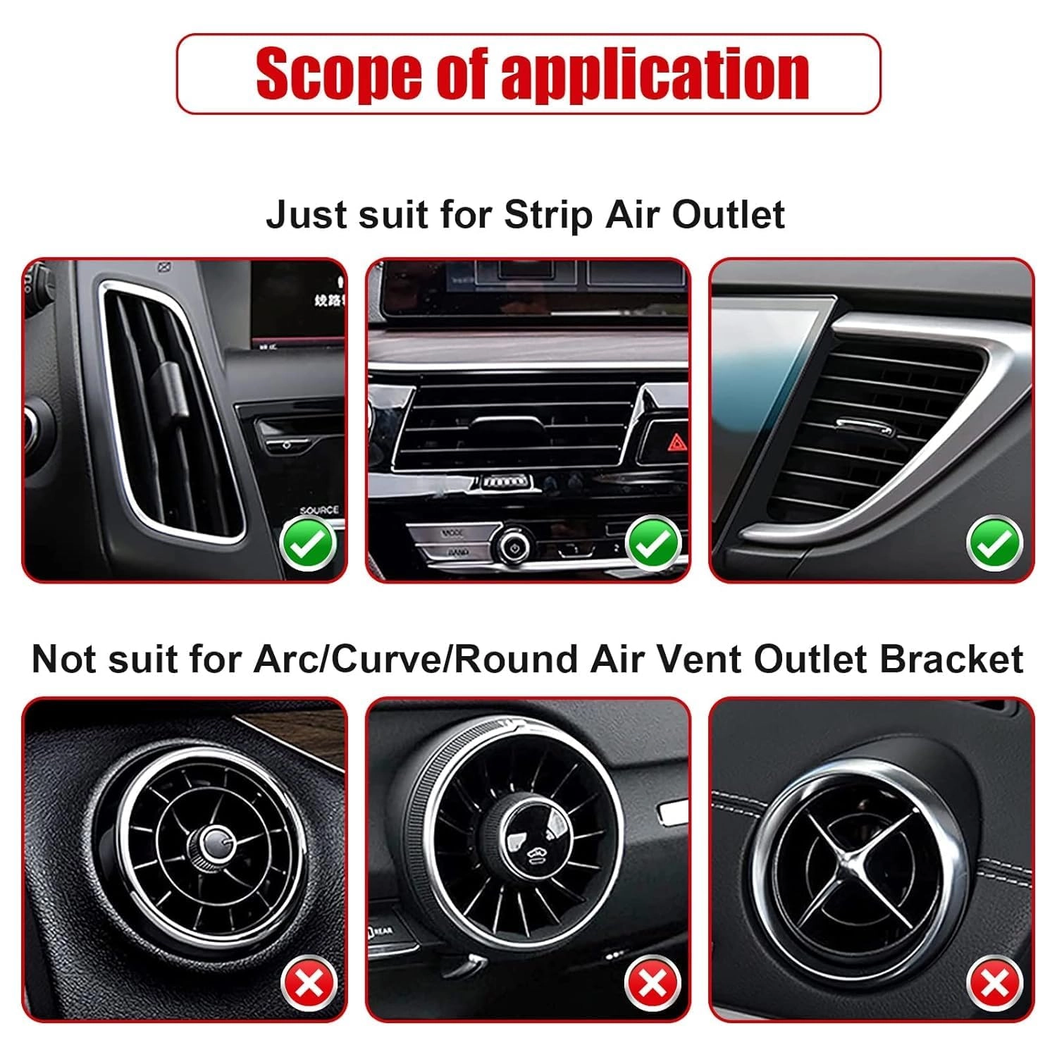 Universal Car AC Vent Decoration Strip