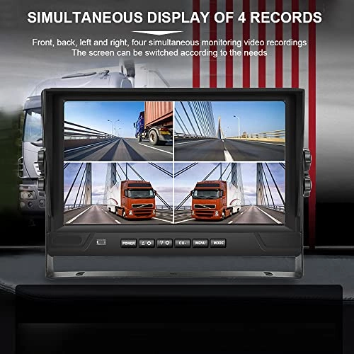 AHD Backup Camera and Monitor Set with DVR - 1080P