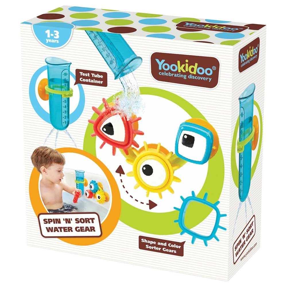 Spin N Sort - Water Gear Bath Toy