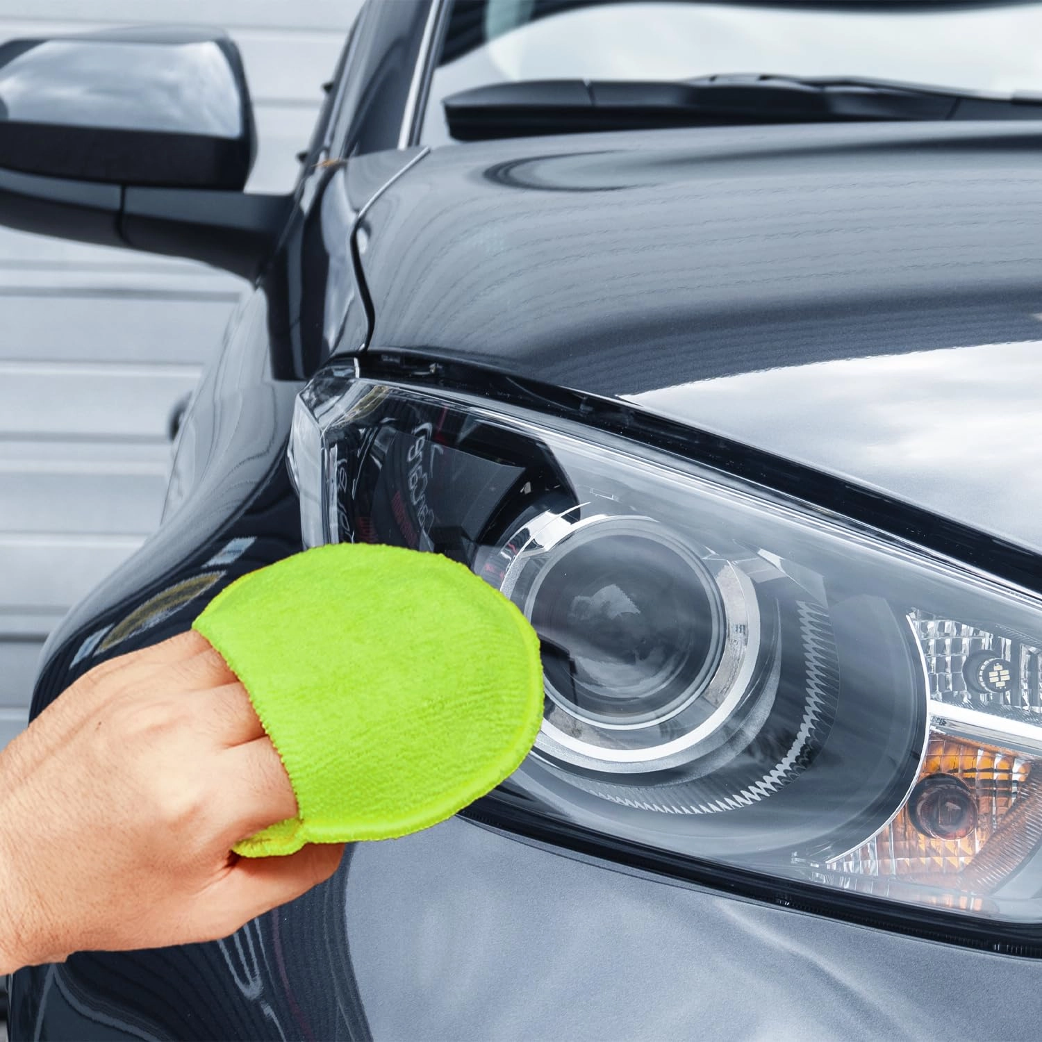 Microfiber Car Wax Applicator Pads