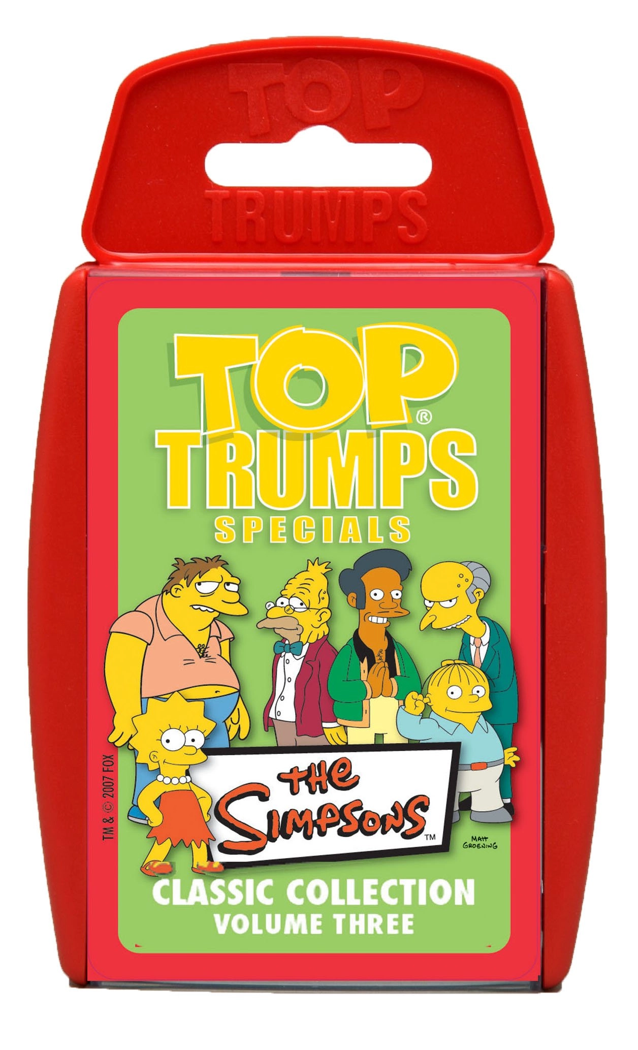 Winning Moves The Simpsons Classic Collection Volume 3 - Card Game