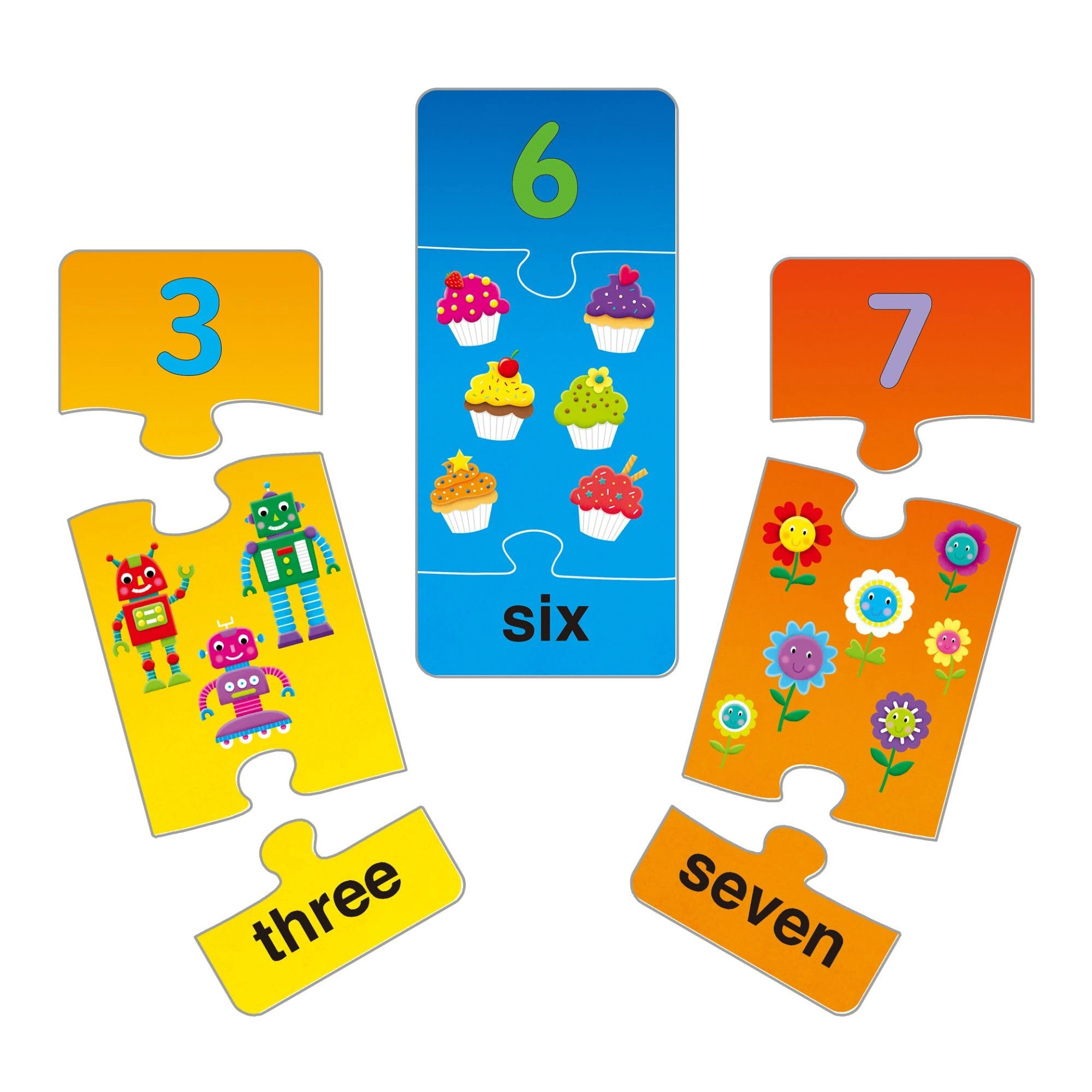 Number Puzzles - 3 Years Plus 3 pieces