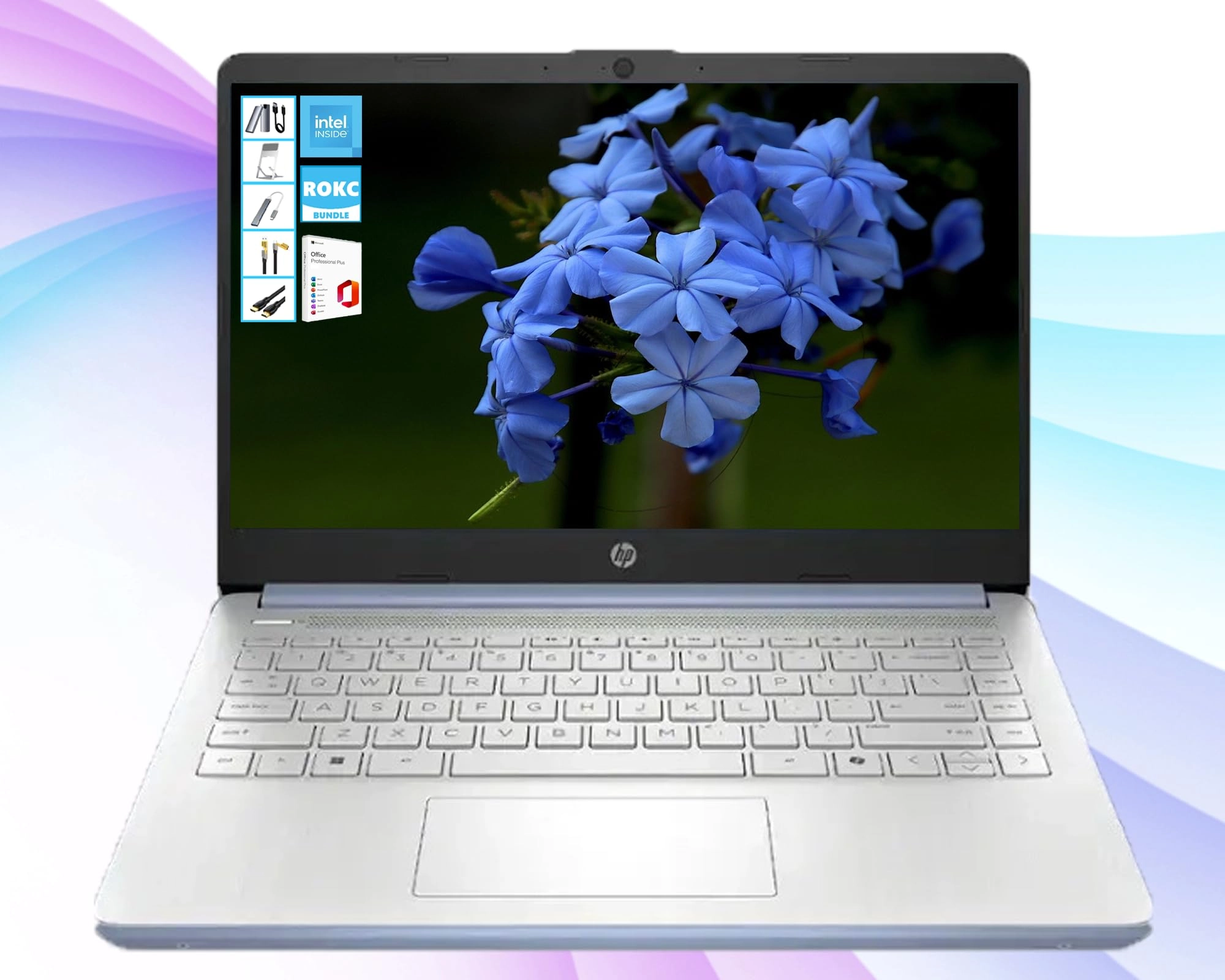 14 Laptop Computer Laptop 14-dq6011dx - 14'' N150 16GB DDR4 128GB UFS + 256GB MSD Card