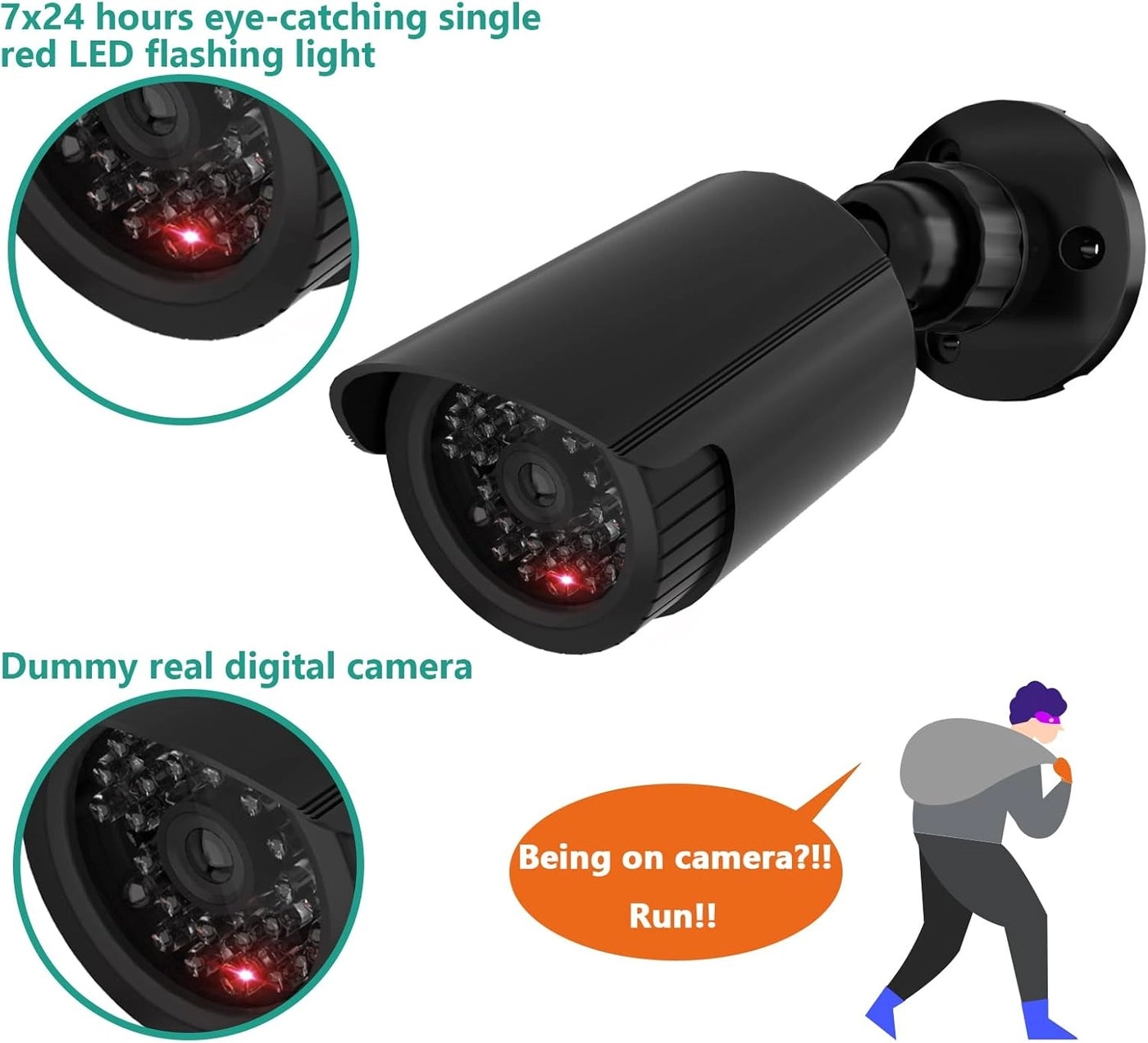 Bullet Dummy Camera - Indoor/Outdoor
