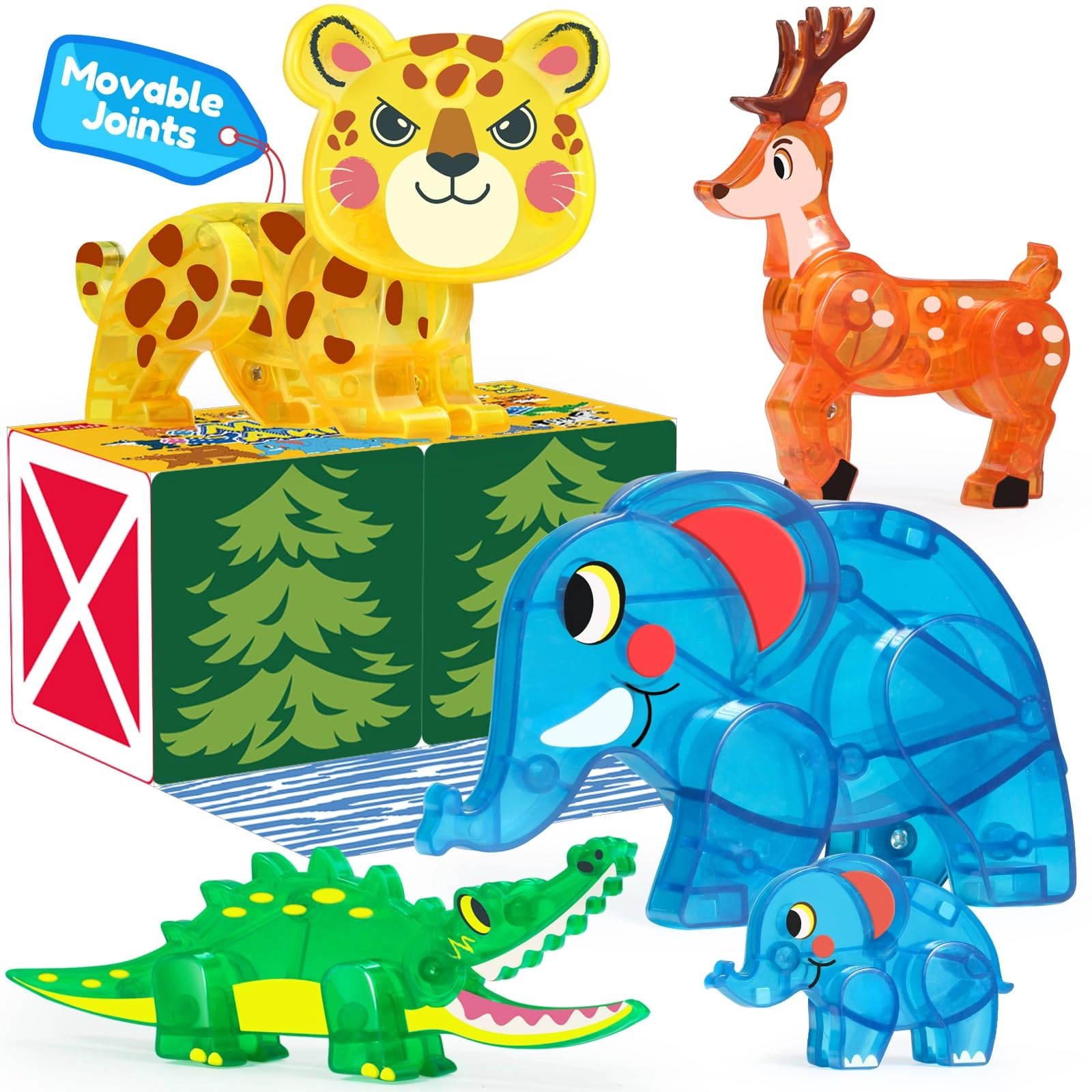 Oriate Magnetic Game Zoo Animal - 36 months - 12 years 5 pieces