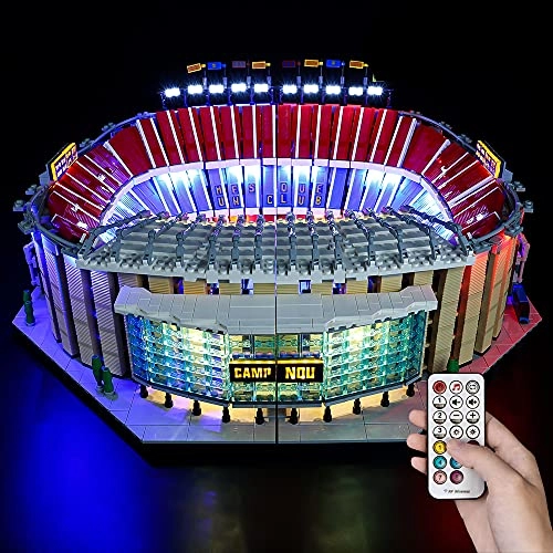 LED Light Kit for Lego Camp NOU - Compatible with Lego 10284 RC Version