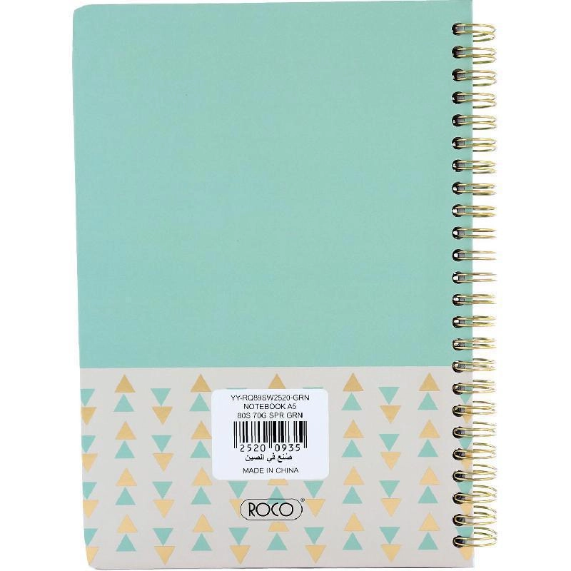 Memo Notebook A7 Spiral - Lined 60 Sheets